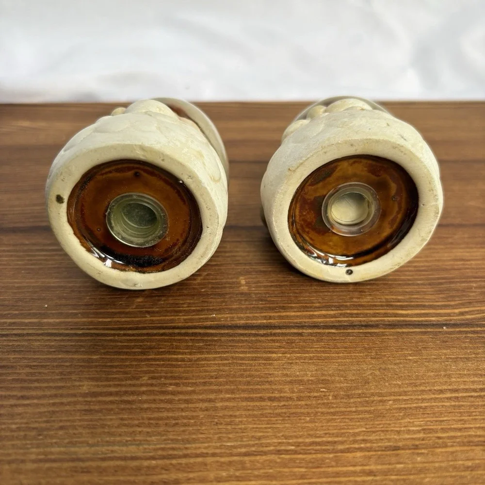 Kirkland's Potter's Garden Santa Salt & Pepper Shakers Set w/ Box‎ Christmas